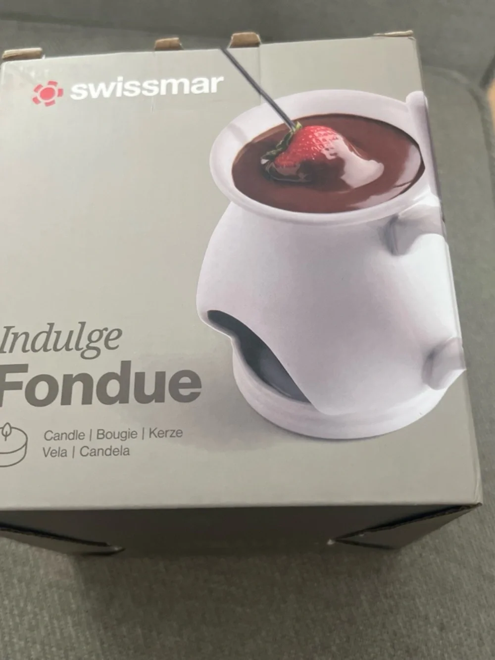 Swissmar Indulge White Fondue Set